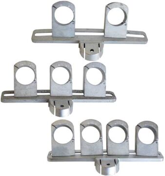 Die-cast aluminum multi-feed holder for compatible 3H,...