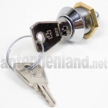 Lock 827 for assembly cabinets (15 cm deep) incl. 2 keys