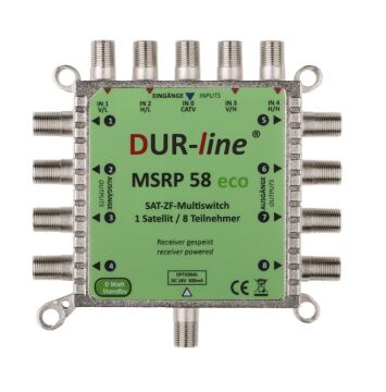 DUR-line MSRP 58 eco Multischalter - 1 Satellit bis 8...