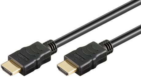 0.5 m High Speed HDMI cable (v1.4) with Ethernet and ARC, black