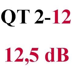 QT 2-12 - XiLine plus 2-fach Abzweiger 12,5 dB, brummentkoppelt