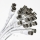 3H-JKFQ-050 - F-Quick jumper cable / patch cable 50 cm PVC white
