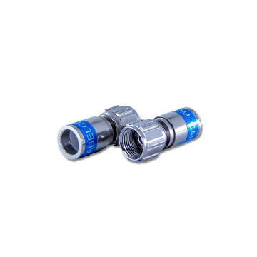Cabelcon F-6-TD QM 7.0 SHORT - Quick-Mount F-Compression Connector, RG6, Short-Version, without O-Ring