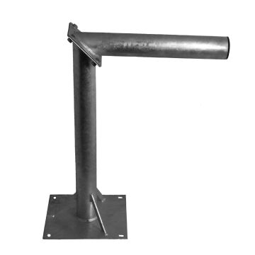 Wall & stand holder made of steel Ø76 mm