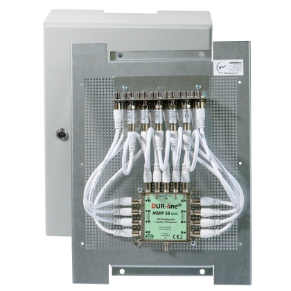DUR-line MSRP 58 eco Montagesets inkl. Überspannungsschutz und Potentialausgleich