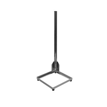 Balcony stand, 1 m pole, aluminum Ø50 mm for 40x40...