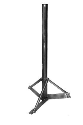 Zerlegbarer Standfuß 1m Aluminium Ø50mm