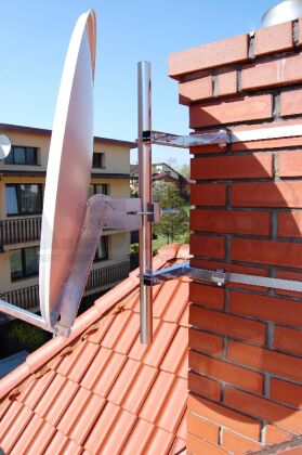 Steel chimney installation set incl. 7 m tape