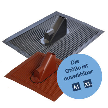 Aluminium roof tile with cable guide
