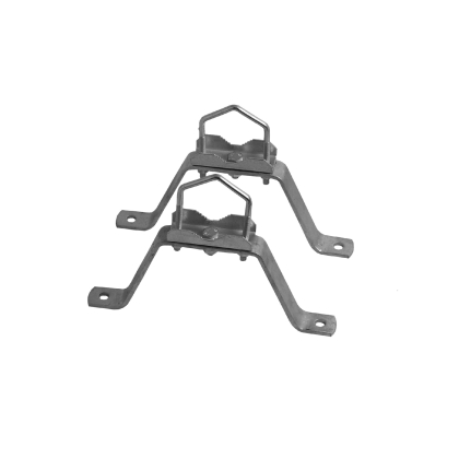 Mast wall bracket set 15 cm steel Ø38-60mm