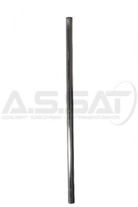 2 m Mast Ø50 aus Aluminium mit Mastkappe