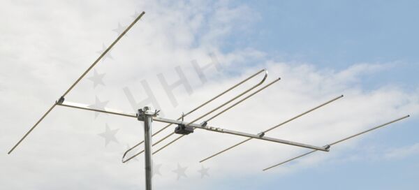 3H-FM-5 - UKW / FM Antenne mit 5 Elementen und F-Anschluss - A.S.SAT