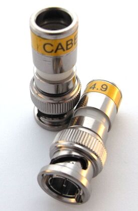 Cabelcon BNCM-56-CX3 4.9 - BNC compression connector 75 Ohm